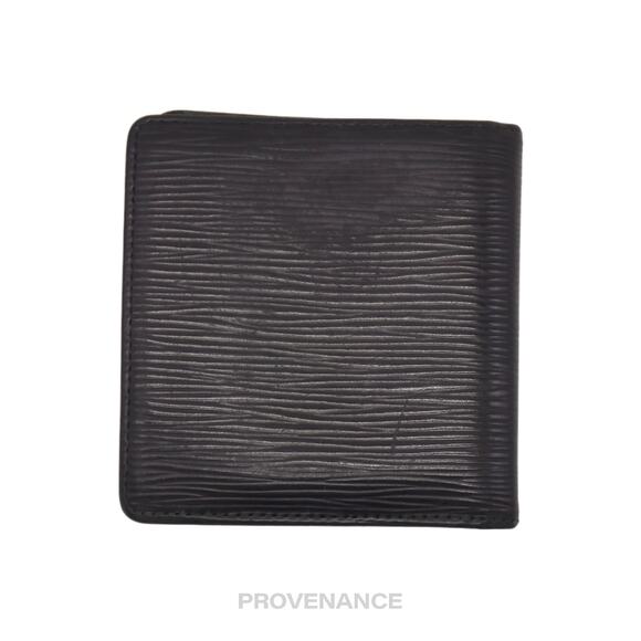 🔴 Louis Vuitton 6CC Bifold Wallet in Black Epi Noir Leather - Picture 2 of 8